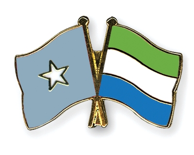 Fahnen Pins Somalia Sierra-Leone