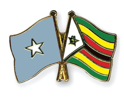 Fahnen Pins Somalia Simbabwe