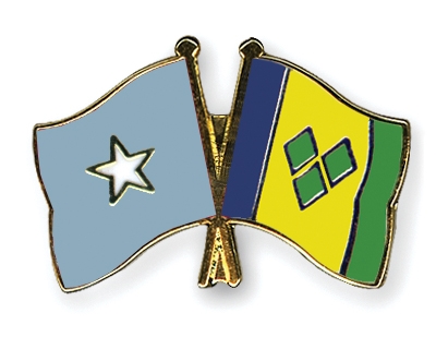 Fahnen Pins Somalia St-Vincent-und-die-Grenadinen