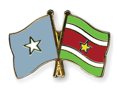 Fahnen Pins Somalia Surinam