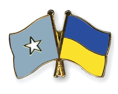 Fahnen Pins Somalia Ukraine