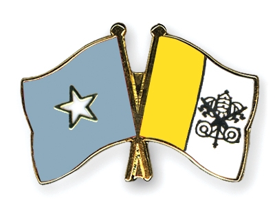 Fahnen Pins Somalia Vatikanstadt