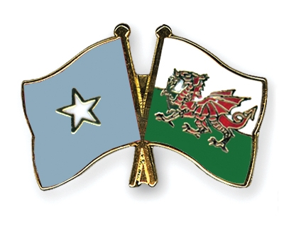 Fahnen Pins Somalia Wales