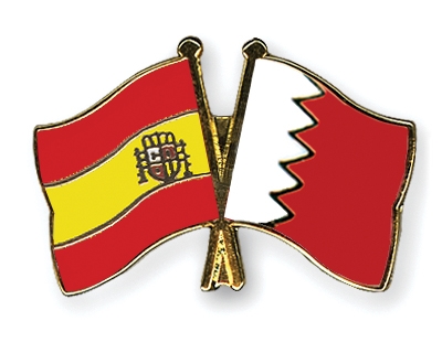 Fahnen Pins Spanien Bahrain