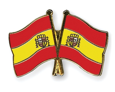 Fahnen Pins Spanien Spanien