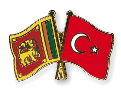 Fahnen Pins Sri-Lanka Trkei