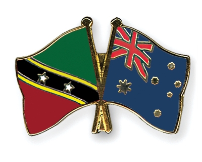 Fahnen Pins St-Kitts-und-Nevis Australien