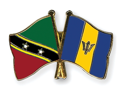 Fahnen Pins St-Kitts-und-Nevis Barbados