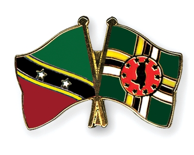 Fahnen Pins St-Kitts-und-Nevis Dominica