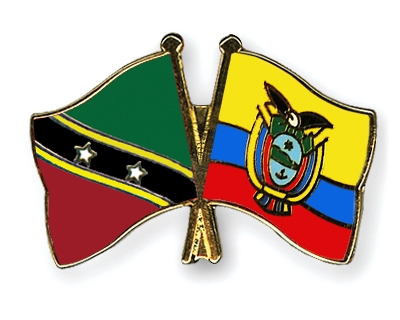 Fahnen Pins St-Kitts-und-Nevis Ecuador