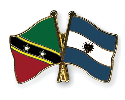 Fahnen Pins St-Kitts-und-Nevis El-Salvador