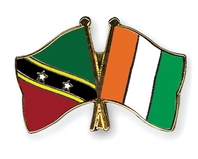 Fahnen Pins St-Kitts-und-Nevis Elfenbeinkste