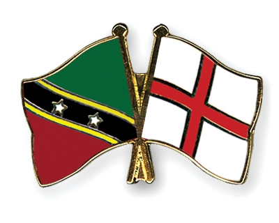 Fahnen Pins St-Kitts-und-Nevis England
