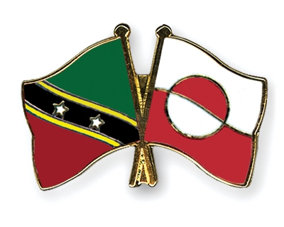 Fahnen Pins St-Kitts-und-Nevis Grnland