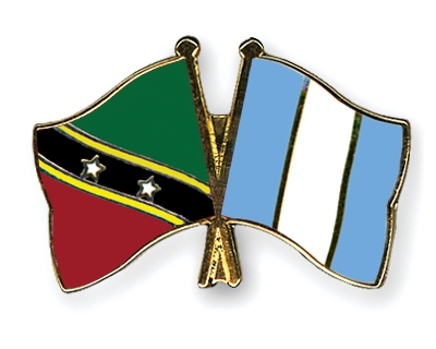 Fahnen Pins St-Kitts-und-Nevis Guatemala