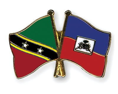 Fahnen Pins St-Kitts-und-Nevis Haiti