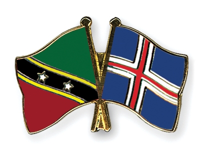 Fahnen Pins St-Kitts-und-Nevis Island