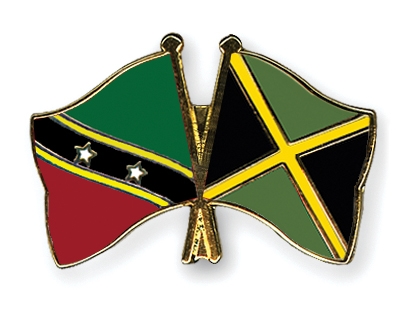 Fahnen Pins St-Kitts-und-Nevis Jamaika