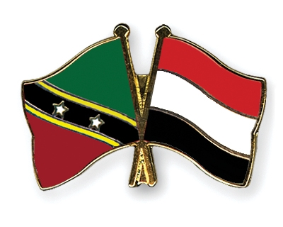 Fahnen Pins St-Kitts-und-Nevis Jemen