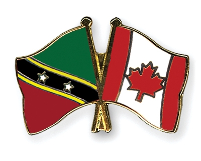 Fahnen Pins St-Kitts-und-Nevis Kanada