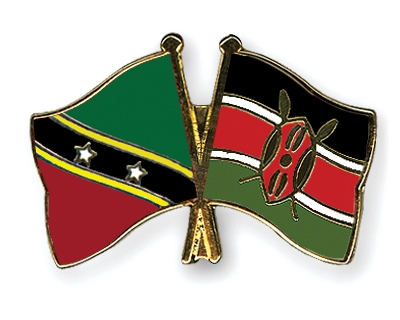 Fahnen Pins St-Kitts-und-Nevis Kenia