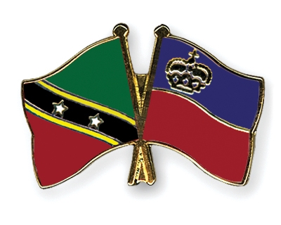 Fahnen Pins St-Kitts-und-Nevis Liechtenstein