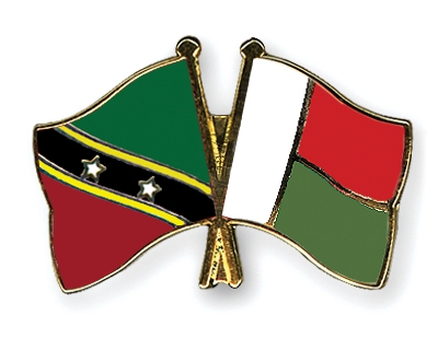 Fahnen Pins St-Kitts-und-Nevis Madagaskar