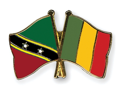 Fahnen Pins St-Kitts-und-Nevis Mali
