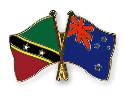 Fahnen Pins St-Kitts-und-Nevis Neuseeland