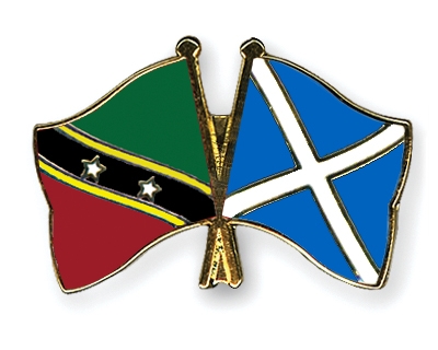 Fahnen Pins St-Kitts-und-Nevis Schottland