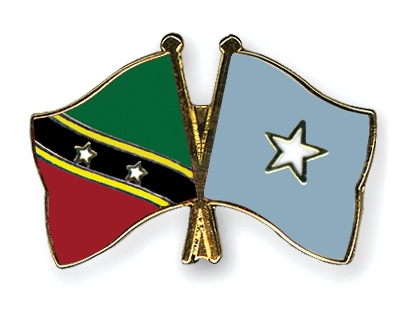 Fahnen Pins St-Kitts-und-Nevis Somalia