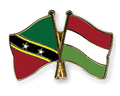 Fahnen Pins St-Kitts-und-Nevis Ungarn