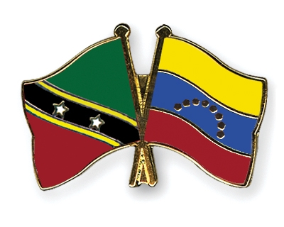 Fahnen Pins St-Kitts-und-Nevis Venezuela