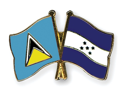 Fahnen Pins St-Lucia Honduras