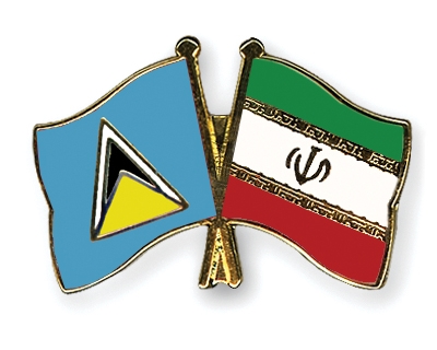 Fahnen Pins St-Lucia Iran