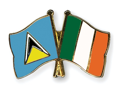 Fahnen Pins St-Lucia Irland