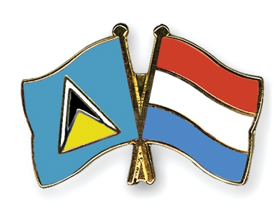 Fahnen Pins St-Lucia Luxemburg