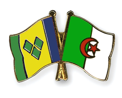 Fahnen Pins St-Vincent-und-die-Grenadinen Algerien