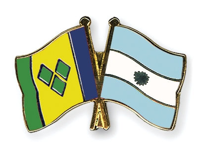 Fahnen Pins St-Vincent-und-die-Grenadinen Argentinien