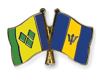 Fahnen Pins St-Vincent-und-die-Grenadinen Barbados