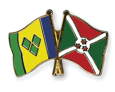 Fahnen Pins St-Vincent-und-die-Grenadinen Burundi
