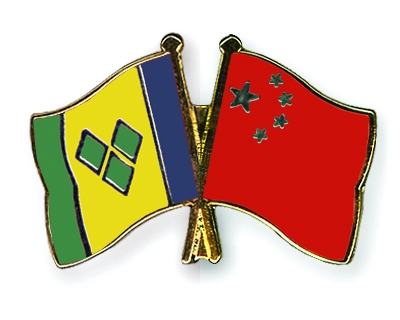 Fahnen Pins St-Vincent-und-die-Grenadinen China