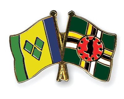 Fahnen Pins St-Vincent-und-die-Grenadinen Dominica