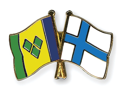 Fahnen Pins St-Vincent-und-die-Grenadinen Finnland