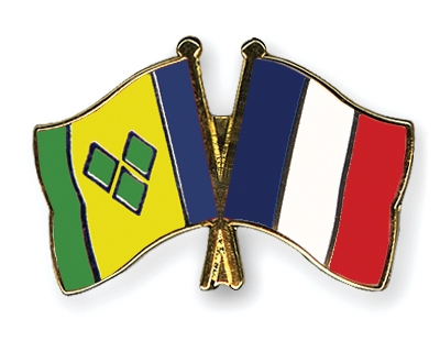 Fahnen Pins St-Vincent-und-die-Grenadinen Frankreich