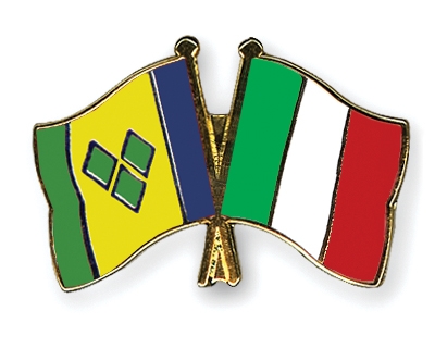 Fahnen Pins St-Vincent-und-die-Grenadinen Italien