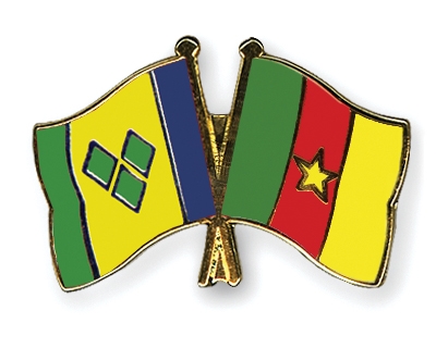 Fahnen Pins St-Vincent-und-die-Grenadinen Kamerun