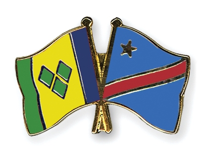 Fahnen Pins St-Vincent-und-die-Grenadinen Kongo-Demokratische-Republik