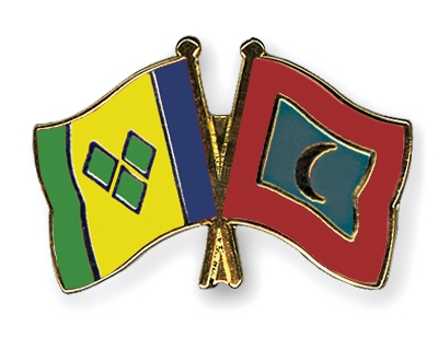 Fahnen Pins St-Vincent-und-die-Grenadinen Malediven