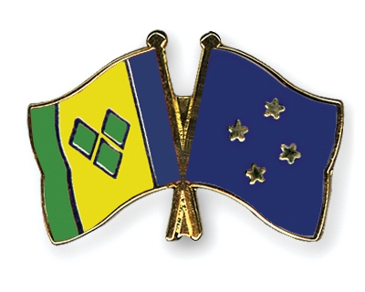 Fahnen Pins St-Vincent-und-die-Grenadinen Mikronesien